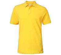 Gildan 64800 Softstyle Adult Double Pique Polo Shirts for Men, Daisy, Medium