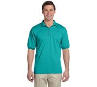 Gildan Adult DryBlend Jersey Short Sleeve Polo Shirt (2XL) (Graphite Heather)