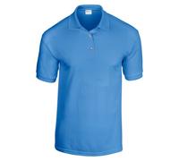 Gildan Adult DryBlend Jersey Short Sleeve Polo Shirt (M) (Carolina Blue)