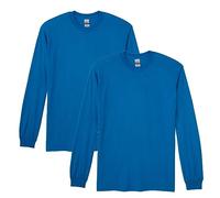 Gildan Men's DryBlend Long Sleeve T-Shirt, Style G8400, 2-Pack, Royal, XL (Pack of 2)