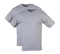 Gildan Adult DryBlend Workwear T-Shirts with Pocket, 2-Pack, Sport Grey, XL