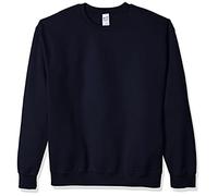 Gildan Adult Fleece Crewneck Sweatshirt, Style G18000 Dark Navy, Navy, S