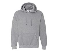 Gildan Adult Fleece Hooded Sweatshirt, Style G18500, Graphite Heathers, S