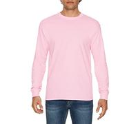 Gildan Adult Heavy Cotton 5.3 oz. Long-Sleeve T-Shirt, Light Pink, XL