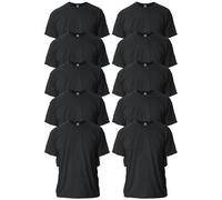 Gildan Adult Ultra Cotton T-Shirt Style G2000 Multipack Black (10-P