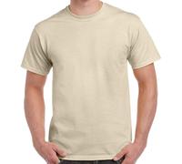 (3XL, Sand) Gildan Adults Unisex Heavy Cotton T Shirt