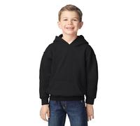 Gildan Big Kids Hooded Youth Sweatshirt, Black, X-Large