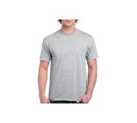 Gildan Blank T-Shirt - Unisex Style 5000 Adult, Ash Gray, S