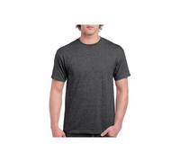 Gildan Blank T-Shirt - Unisex Style 5000 Adult, Dark Heather, Medium