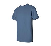 Gildan Blank T-Shirt - Unisex Style 5000 Adult, (Indigoblue, Medium