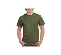 Gildan Blank T-Shirt - Unisex Style 5000 Adult, Militarygreen, S