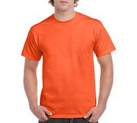 Gildan Blank T-Shirt - Unisex Style 5000 Adult - orange - XL