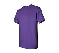Gildan Blank T-Shirt - Unisex Style 5000 Adult, (Purple, Medium