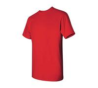 Gildan Blank T-Shirt - Unisex Style 5000 Adult, (Red, Medium