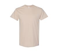 Gildan Blank T-Shirt - Unisex Style 5000 Adult Sand X-Large