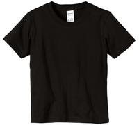 Gildan Boy's Youth Softstyle Crew Neck 64000B Short Sleeve T-Shirt, Black, 3/4 Years (Manufacturer Size X-Small)