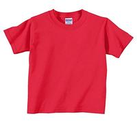 Gildan Boy's Youth Softstyle Crew Neck 64000B Short Sleeve T-Shirt, Red, 12/14 Years (Manufacturer Size X-Large)
