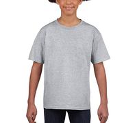 Gildan Boy's Youth Softstyle Crew Neck 64000B Short Sleeve T-Shirt, Sport Grey, 12-13 Years (Manufacturer Size:X-Large)