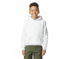 Gildan Childrens/Kids Soft Midweight Hoodie (L) (White)
