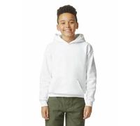 Gildan Childrens/Kids Soft Midweight Hoodie (XS) (White)