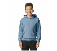 (5-6 Years, Stone Blue) Gildan Childrens/Kids Softstyle Plain Midweight Hoodie