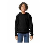 (7-8 Years, Black) Gildan Childrens/Kids Softstyle Plain Midweight Hoodie