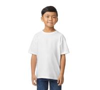 Gildan Childrens/Kids Softstyle Plain Midweight T-Shirt (9-11 Years) (White)