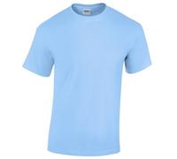 Gildan Childrens Unisex Heavy Cotton T-Shirt (M) (Light Blue)