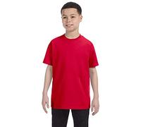 Gildan Childrens Unisex Heavy Cotton T-Shirt (XL) (Red)