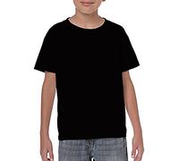 Gildan Soft Style T-Shirt - Children's Unisex - Black - Size L