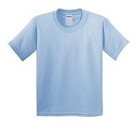 Gildan Childrens Unisex Soft Style T-Shirt (XS) (Light Blue)
