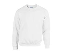 Gildan Crewneck 50/50 Fleece Sweatshirt, (G180). White