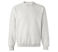 Gildan Dryblend Adult Crew Neck Sweatshirt, Ash, Large