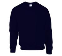 (2XL, Navy) Gildan DryBlend Adult Set-In Crew Neck Sweatshirt (13 Colours)