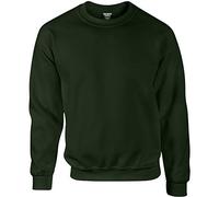 Gildan DryBlend Adult Set-In Crew Neck Sweatshirt (13 Colours) (XL) (Forest Green)