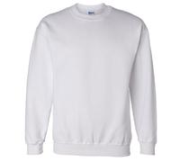 Gildan DryBlend Adult Set-In Crew Neck Sweatshirt in White | Size: 2XL Gildan White 2XL