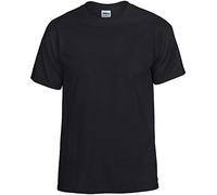 Gildan DryBlend Adult Unisex Short Sleeve T Shirt (M) (Black)