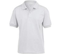 Gildan DryBlend Childrens Unisex Jersey Polo Shirt (XL) (White)