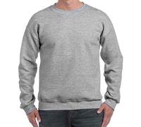 Gildan DryBlend Long Sleeve Sweatshirt Crew Neck Polycotton Pullover Jumper