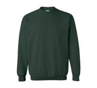 Gildan Fleece Crewneck Sweatshirt, Style G18000, Forest Green, X-Large