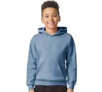 Gildan Fleece Midweight Hoodie in Mid Blue | Size: XS Gildan Mid Blue XS