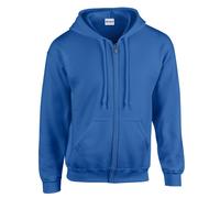 Gildan Full Zip Up Hoodie Soft Heavy Blend Hooded Sweatshirt Jacket Mens Womens