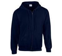 Gildan Full Zip Up Hoodie Soft Heavy Blend Hooded Sweatshirt Jacket Mens Womens