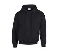 Gildan gd057 Heavy Blend Men's Hooded Sweatshirt - Black - XXXX-Large