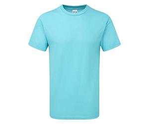 Gildan Hammer Heavyweight T-Shirt - Seamless Collar, Lagoon Blue, Size L