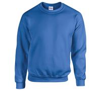 Gildan Heavy Blend Adult Crew Neck Sweatshirt Royal Soft Pilling Resistant