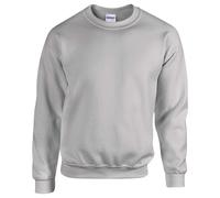 Gildan Heavy Blend Adult Crew Neck Sweatshirt Sport Grey Soft Pilling Resistant