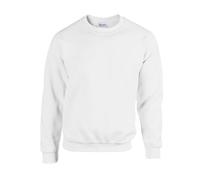 Gildan Heavy Blend Adult Crewneck Sweatshirt, White, L
