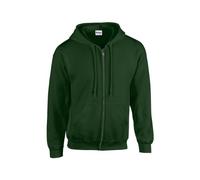 Gildan Heavy Blend™ adult full zip hooded sweatshirt Forest 2XL