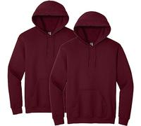 Gildan Heavy Blend Adult Hooded Sweatshirt 18500 S Garnet